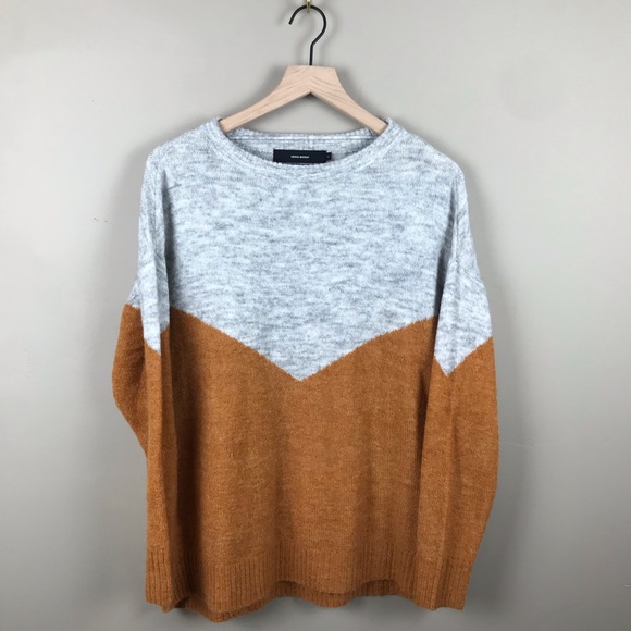 Vero Moda Color Block Knitted Sweater 